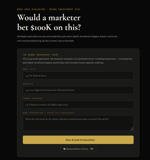 Viral Idea Evaluator